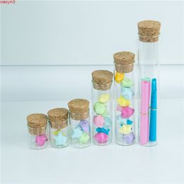 Mini botellas de vidrio de 4ml, 5ml, 6ml, 18ml, 22ml, 30ml, venta al por mayor, tarros de almacenamiento para arena, alimentos líquidos, regalos Diy, 24 Uds., alta calidad