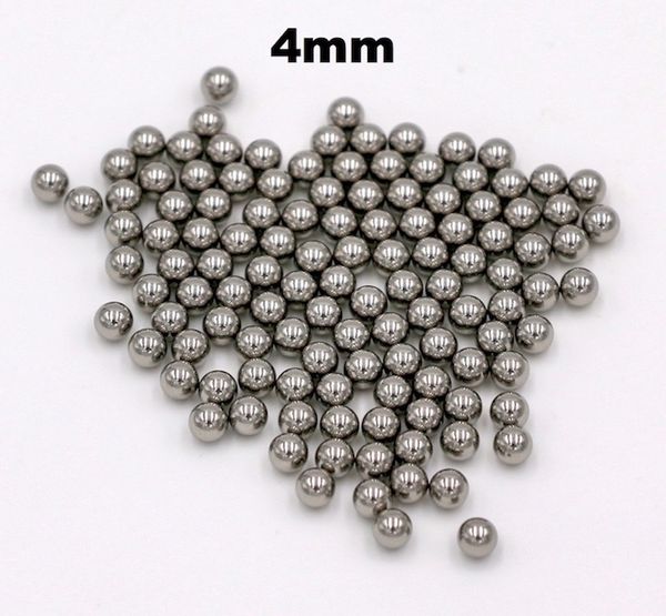 Billes en acier inoxydable 304 de 4 mm G100 pour roulements, pompes, vannes, pulvérisateurs, utilisées dans l'industrie alimentaire, aérospatiale et militaire