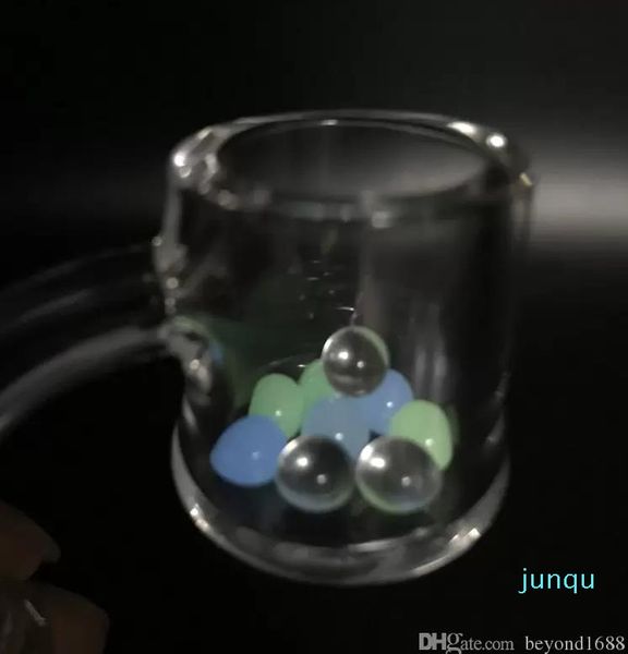 4 mm 5 mm 6 mm 8 mm 10 mm Fumar Cuarzo Terp Dab Perlas Bolas Luminoso Brillante Azul Verde Perla transparente Para Banger Nails Glass Bongs Rigs 01