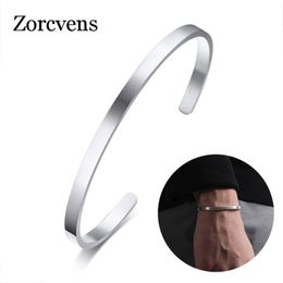 Brazalete de 4mm, brazalete de acero inoxidable para hombre, pulsera para hombre y mujer, joyería de moda al por mayor