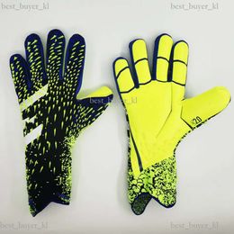 4 mm Designer nouveau gardien de but gants Protection des doigts Men de football gants de football adultes enfants plus épais gant de soccer de soccer 219