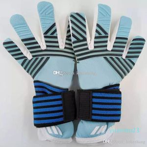 4mm Alemania espesar látex pvc profesional niños hombres guantes de portero fútbol sin dedo guardar guardia portero fútbol glov