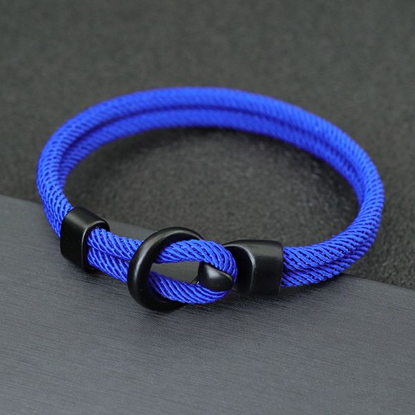 Bracelet simple 4 mm Milan Bracelet noir Easy Hook Mens Braclet String Survival Braclet for Men Best Friend Jewelry