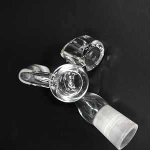 4mm quartz banger clou vente chaude 14mm seau pour verre dab rig 90 degrés 100% réel pur club sans dôme mâle femelle