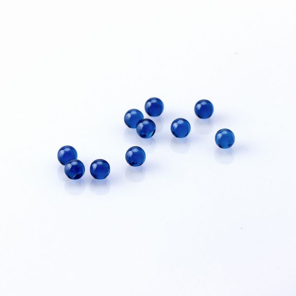 4 mm Sapphire Terp Pearls Blue Terp Pearls Beads Insert para biselado Edge Quartz Banger Nails Glass Water Bongs Dab Oil Rigs Pipes