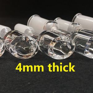 4mm d'épaisseur haute qualité 100% Domeless Quartz Banger Nail 10mm 14mm 18mm mâle femelle 90 degrés livraison gratuite