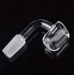 4mm d'épaisseur de haute qualité sans dôme quartz banger nail 90/45 degrés 10mm 14mm 18mm mâle femelle OD 22mm 100% vrai quartz banger nail