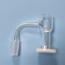 4 mm d'épaisseur opaque en bas de soudure complète Terp Slurper Quartz banger pour fumer eau Bong Dag Rig Accessoire 10 mm 14 mm 18 mm Femelle mâle LL