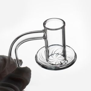 20 mm blender kwarts banger afgeschuinde rand top nagel roken accessoires vrouwelijk mannelijk 10 mm 14 mm 18 mm voor de avel rig glas bong