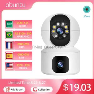 4MP 2K WIFI Camera Home Security Indoor Surveillance Camera Baby Pet Monitor Auto Tracking Dome Wireless PTZ IP Camera P2P ICsee HKD230812