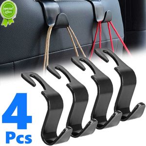 4Pack Hooks for Bags Car Clips Voorstoel Hoofdsteun Organisator Holder Auto Fastener Hangers auto Opslag Interieur Accessoires