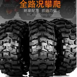4pcs 1,9 pouce pneu en caoutchouc 118 * 45 mm pour 1/10 RC Crawler Car Trax Trx4 Axial Scx10 Wraith Scx10 Yikong Rgt Wrangler 1.9 Roue