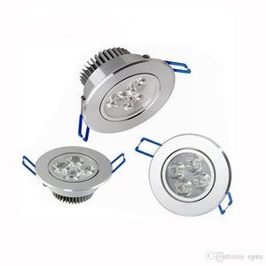 4 STKS 110V 220 V 230V 240 V Roze Rood Green3W 9W LED Plafond Down Light Aluminium Materiaal LED Downlights Cold Warm White Hoge kwaliteit