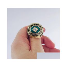 4pcs 1972 1973 1974 1989 Athlétisme Champions du monde de baseball Championnat Ring Set Fan Hommes Cadeau de promotion de Noël peut mélanger le style Drop Dhs8W