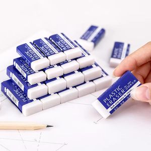 4pcs 2b White Rubber Eraser Kawaii School Office Supplies pour les étudiants