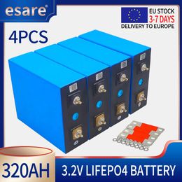 4pcs 3.2V 320AH 240AH LIFEPO4 Lithium Iron Phosphate Battery Pack 12V 24V Grade A Batterie rechargeable EU 7 jours