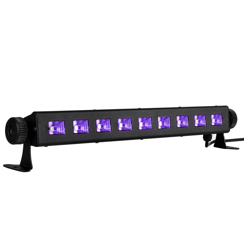 4pcs 36W Purple Lumière adaptée aux fêtes de Noël Halloween Lights LED LIGNES MUR ÉCLAIR