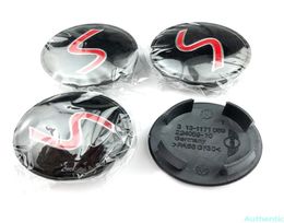 4 pièces 54mm pour MINI Cooper S R50 R53 R56 F56 Countryman coupé Roadster Paceman Clubman ABS couvercle de moyeu central de roue accessoires 3724825