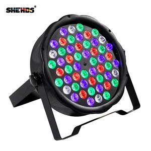 4PCS 54X 3W RGB DMX Stage Lights Business Lights LED Wash Light RGB Color Mixing 54X3W