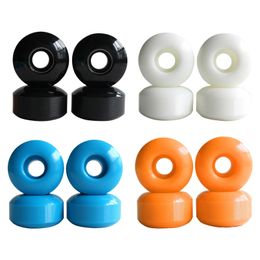 4 pièces 95A dureté patins à roulettes série Pro roues de planche à roulettes 52mm X 32mm PU résilient pour terrains accidentés route asphaltée demi-tuyau 240227