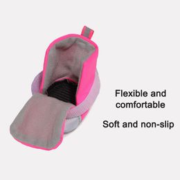 4pcs Antisiskd Pet Dogs Chaussures Chaussures Puppy Imperpantes Anti-Slip Rain Snow Boots Footwear Breathable for Small Cats Dogs Chiot Dog Pet