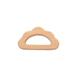 4pcs Beech Wooden Cloud Forme Teether Baby Detrams Infants de dentition Toys Accessoires pour bébé Collier Bébé Faire 1858849