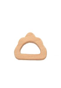 4pcs Beech Wooden Cloud Forme Teether Baby Detrams Infants de dentition Toys Accessoires pour bébé Collier Bébé MADE7188653