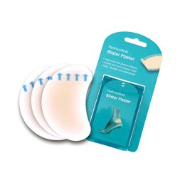 4 piezas/cajas vendajes de ampolla impermeable adhesivo adhesivo adhesivo anti-ropa pegatina de gel de alivio almohadillas de parche de pedicura