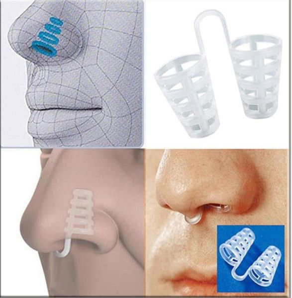 4 Uds. Para dejar de roncar en caja, Clip magnético antiapnea para la nariz, Mini dispositivo antironquidos transparente, equipo de ayuda para dormir saludable DB9599645