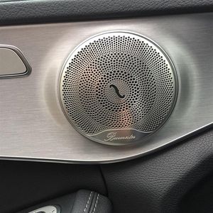 4 stks Car Audio Speaker Cover Trim Deur Luidspreker Cover Trim Auto Accessoires interieur voor Mercedes Benz E C GLC Klasse W213 W205251r