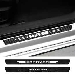 4pcs Carau de voiture Autocollants pour Dodge Avenger Calibre Caravan Charger Charger Dart Durango Journey Nitro Ram Auto Accessoires
