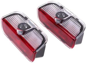 4 proyectores de bienvenida para puerta de coche para VW LED Logo proyección emblema luces de paso para CC Scirocco Golf 5 6 7 Jetta MK5 MK6 MK7 Passat7901722