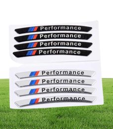 4PCS Auto Wheel Sticker Power Performance M Sticker voor BMW E46 E90 E60 E39 E36 F30 F10 F20 X5 E70 E53 M G30 E91 E34 F31 E30 E9285675522