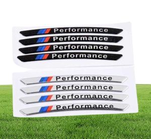 4PCS Car Wheel Sticker Performance Performance M Déscalants pour BMW E46 E90 E60 E39 E36 F30 F10 F20 X5 E70 E53 M G30 E91 E34 F31 E30 E927516801