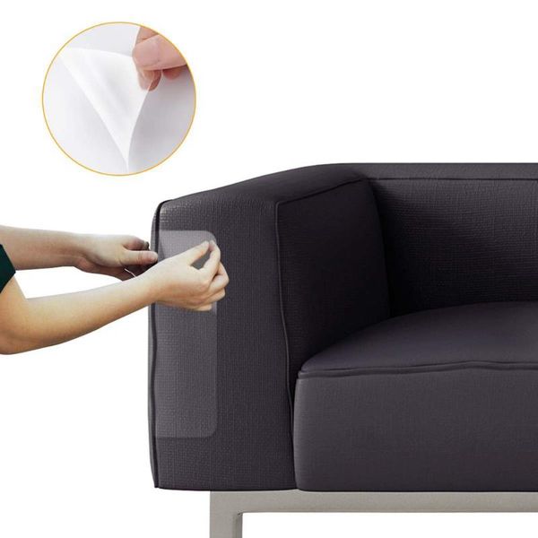 Protecteur de griffes de canapé pour chat, 4 pièces, coussin de protection auto-adhésif pour meubles à gratter pour chaise en cuir Recl1251A