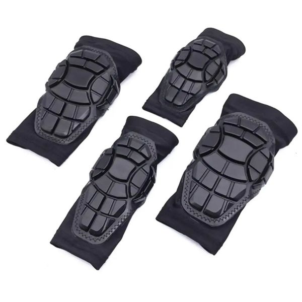 4pcs enfants Sports Kneepad Balance Bike Elbows Pads Soutien de la forme de fitness Basketball Brace Protector Skateboard Pads 240323