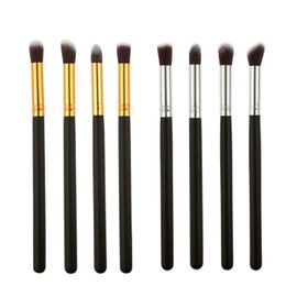 4pcs cosmetics herramientas kit de sombra de ojos resaltada mezcla de detalles de alta calidad cepillos de maquillaje juego de cabello natural nuevo