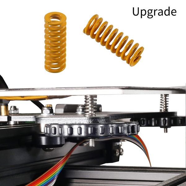 4pcs Ender 3 Pro Camada de lecho calefactado Golpes de primavera de resorte de arreglos con resortes de cama caliente para Ender 3 V2, CR-10s 3D Impresora Parts