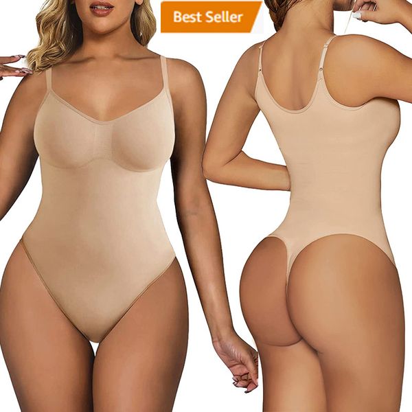 4pcs usine en gros body pour femmes ventre contrôle shapewear sans couture sculptant string slips corps shaper débardeur peut revendre
