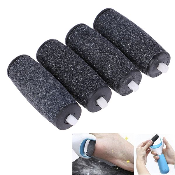 4pcs têtes d'outil de soins à pied Pedi Refiltrage de la peau dure Recharges de remplacement Rouleaux de remplacement pour scholls File Pédicure Feet Care Tool