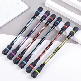 4 Stuks Fun Spinning Pen Student Neutraal 0.5 Mm Ontwikkeling Van Intelligentie Beginner Creatieve Decomprimeren Pennen Cadeau Voor Studenten