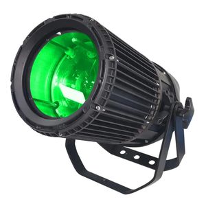 4 peças de alto brilho à prova d'água ao ar livre ip65 DMX 300 W COB RGBW 4IN1 zoom led par pode focar luz de superfície