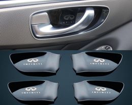 4 Stuks Interieur Binnendeur Handvat Kom Cover Decoratie Trim Voor Infiniti Q50 QX604525664