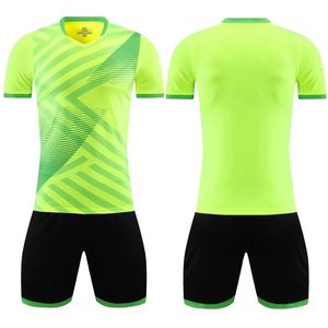 4 stks Kinderen Pak Volwassen Voetbal Praktijk Match Team Uniform Korte mouwen Sport Jersey Yoga Kleding Panty Jongens Meisjes 240318