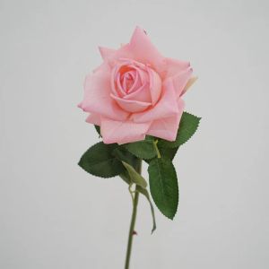 Grandes roses artificielles décoratives, 4 pièces, branches de fleurs en Latex pour la décoration de la maison, Bouquet de roses de mariage, fausses fleurs au toucher