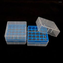 4PCS/Lot 1.8/2 ml Plastic Frozen Tube Box Lab Cryo Storage Rack Freezing Holder 25 ventilatieopeningen