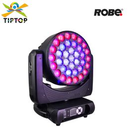 TIPTOP 37 x 25 W Led-zoom Moving Head Light Tyanshine RGBW 4IN1 Led 2,8 ° - 55 ° graden Spot Wash 2IN1 Power Con Pixel Control