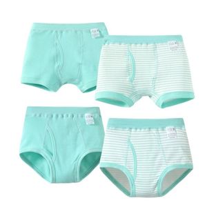 4pcs / lot garçons culottes culottes de haute qualité coton enfants garçon sous shorts bébé garçon sous-vêtements adolescents culottes enfants sous-vêtements 211122