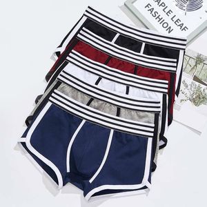 4 pièces/lot haute qualité Boxer Homme hommes caleçons taille basse homme sous-vêtements hommes Boxershorts Lingeries Sexi