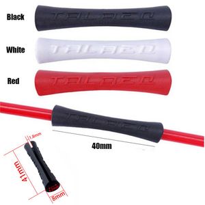 4PCS/Lot Hoogwaardige rubberen Beschermer Mouw Ultralichte lijn Pijp Mouw Shift Brake Anti Scratch Bicycle Cable Protector